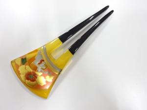 アンティーク　蒔絵　簪